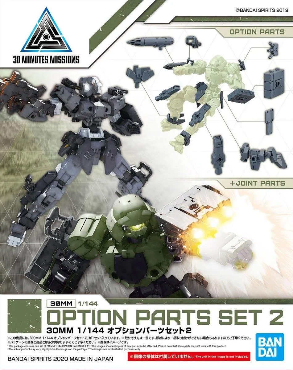 30 Minutes Missions: Option Parts Set 2 1/144 Scale Model Option Pack Sentimental Value Loyal Friend