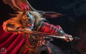 3 Kingdoms 5 Tiger Generals Huang Zhong Urban Vinyl Museum Standard