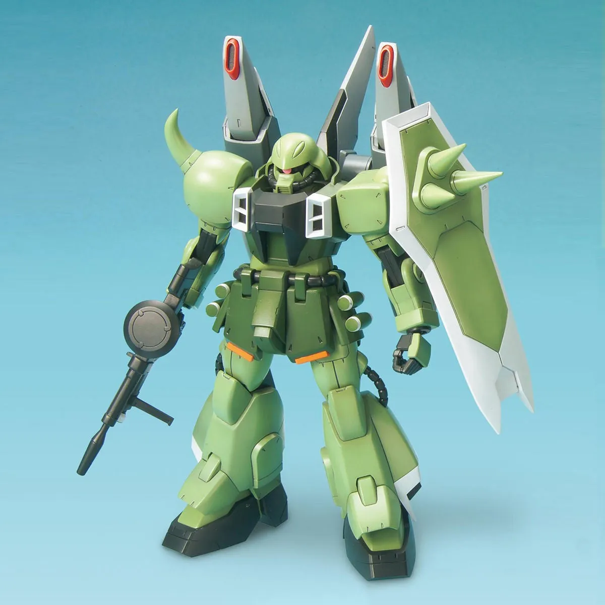 Robot Mecha Anime Statue Gundam: Zaku Warrior + Blaze Wizard & Gunner Wizard 1/100 Scale Model