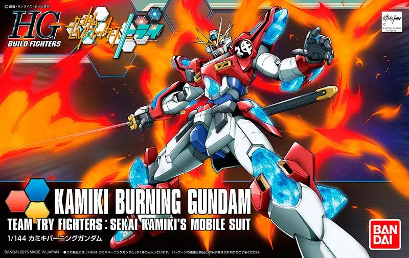 Gundam: Kamiki Burning Gundam 1/144 HG Model Custom Figure Viral Sensation
