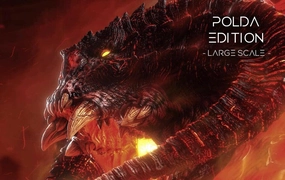 Brand Advocate Metallic Finish Balrog Bust POLDA Edition (LARGE SCALE) No Base