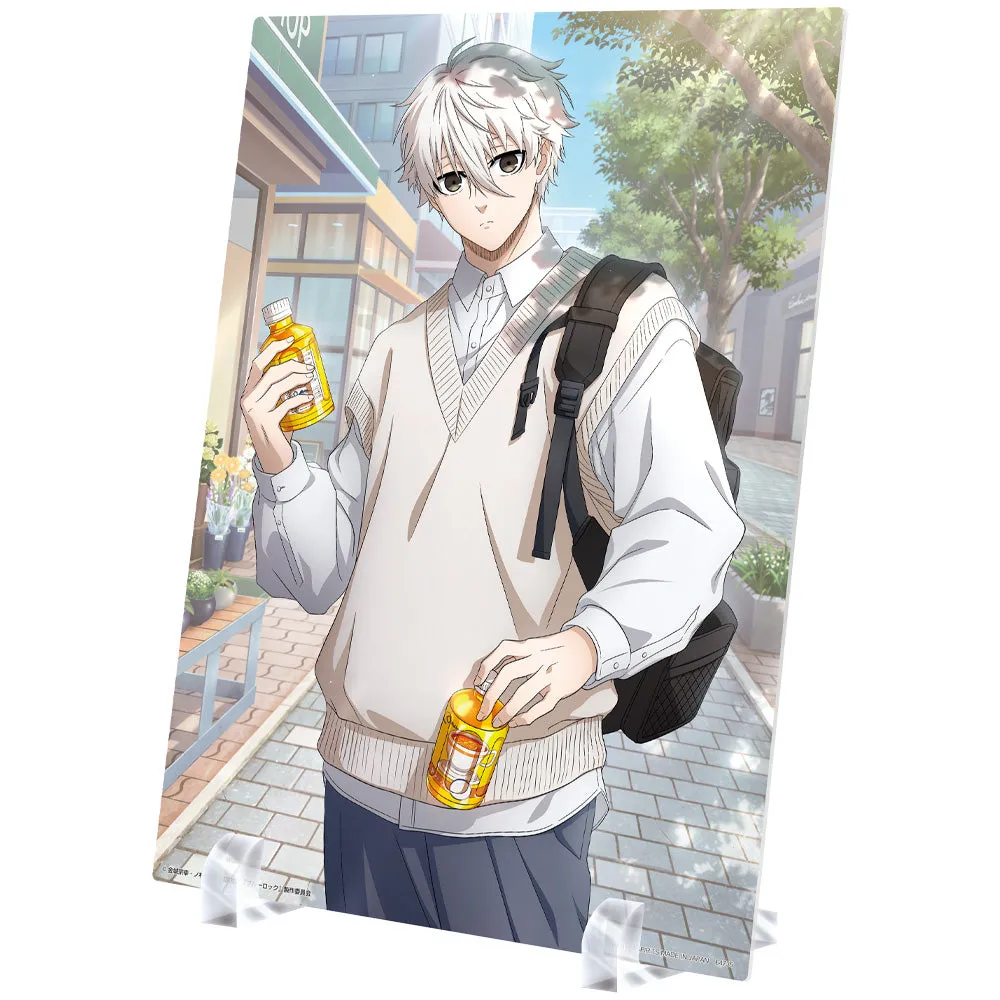 Multi Pack Educational Display ICHIBAN KUJI BLUE LOCK READY FOR THE FINAL BATTLE - E PRIZE SEISHIRO NAGI ACRYLIC BOARD