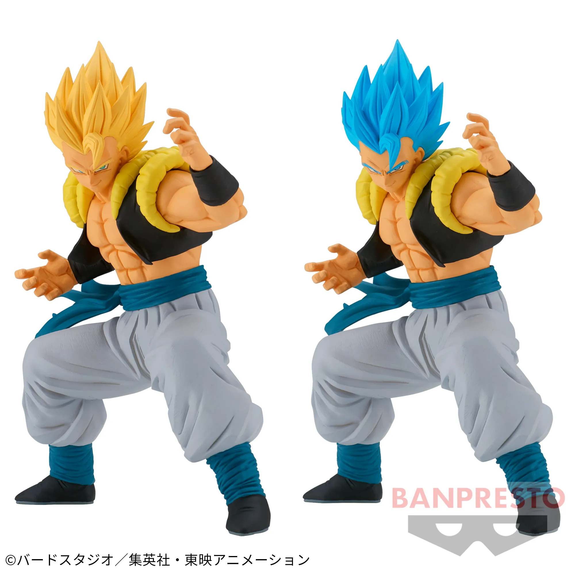 Monster Figure Oceanic Art DRAGON BALL SUPER SOLID EDGE WORKS -THE BATTLE- 7 SUPER SAIYAN GOGETA AND SUPER SAIYAN GOD SUPER SAIYAN GOGETA SPECIAL SET