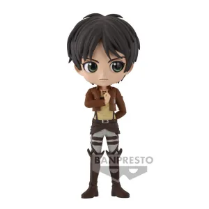 ATTACK ON TITAN FIGURE - QPOSKET - EREN YEAGER (A) Video Game Adaptation Future Antique