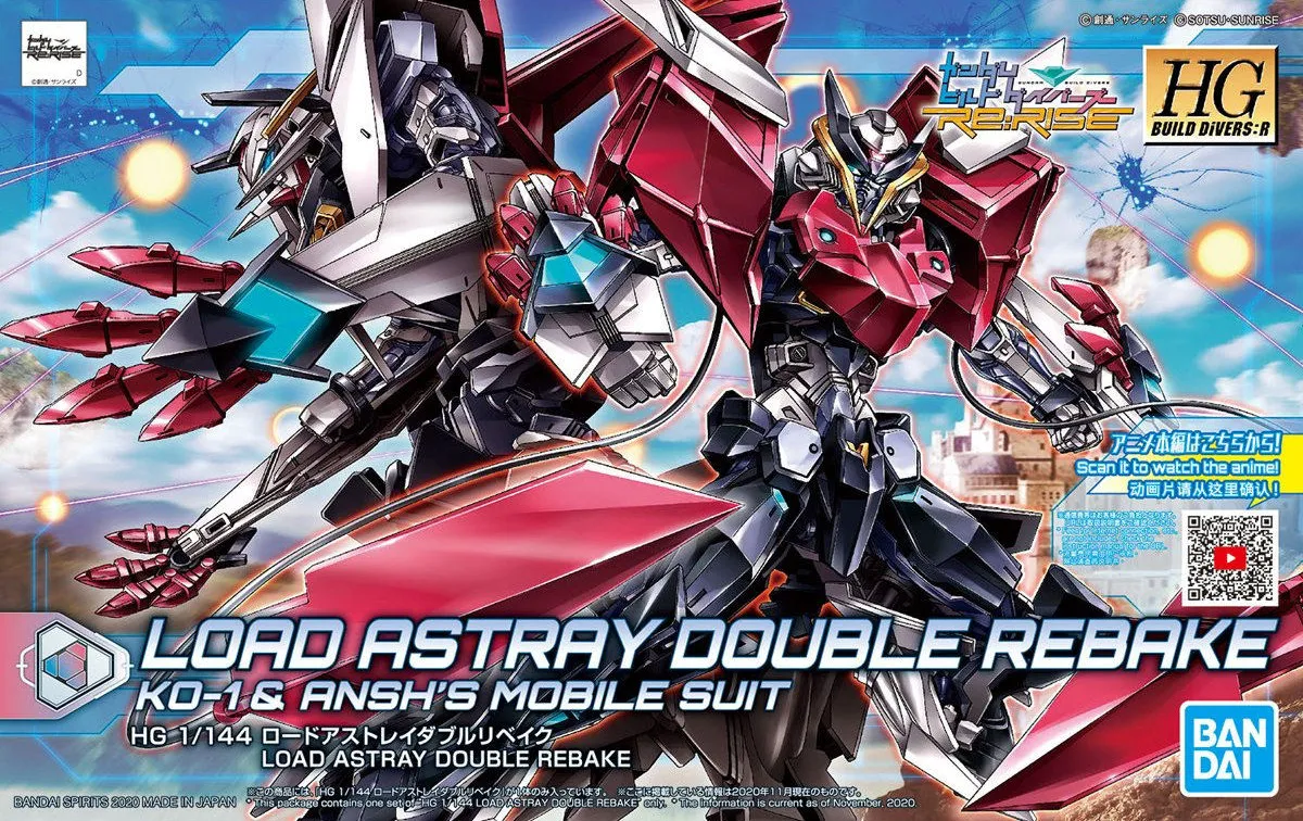 Podcast Studio Gundam: Load Astray Double Rebake HG Model