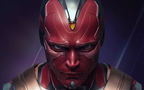 Asian Art Traditional Craft Avengers: Infinity War - Vision Life-Size 1:1 Scale Bust