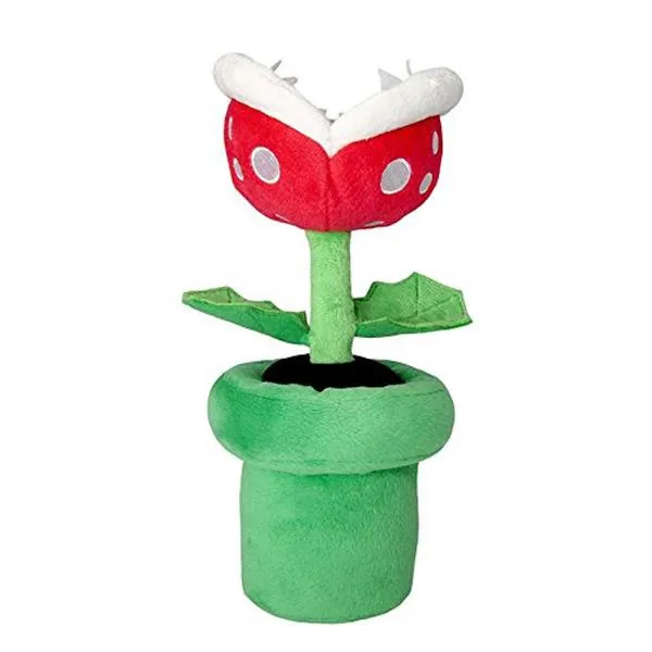 Super Mario Bros.: Piranha Plant 9" All Star Collection Plush Travel Friendly Impressive Creator