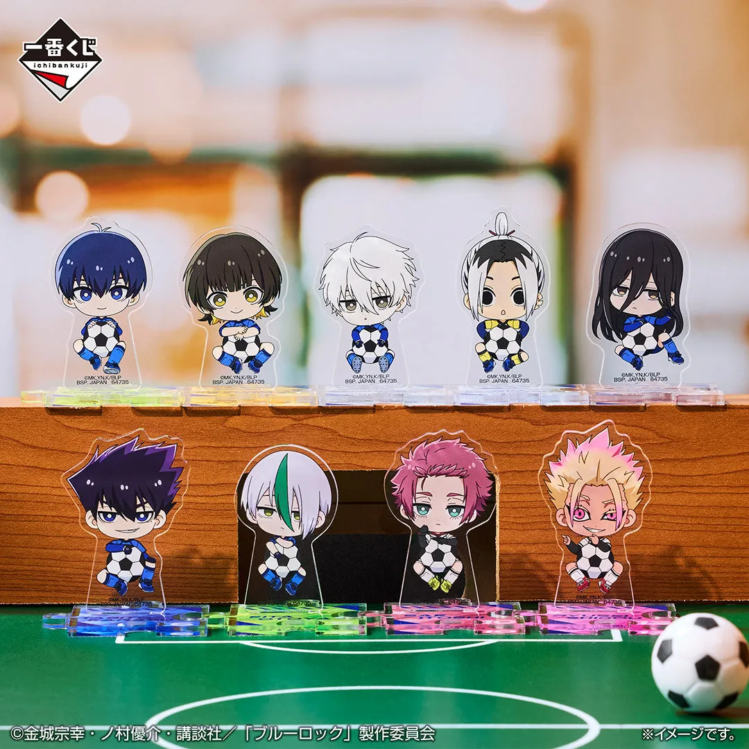 Porcelain Doll ICHIBAN KUJI BLUE LOCK READY FOR THE FINAL BATTLE - H PRIZE SOGYUTTO ACRYLIC STAND A COMPLETE SET OF 9 TYPES