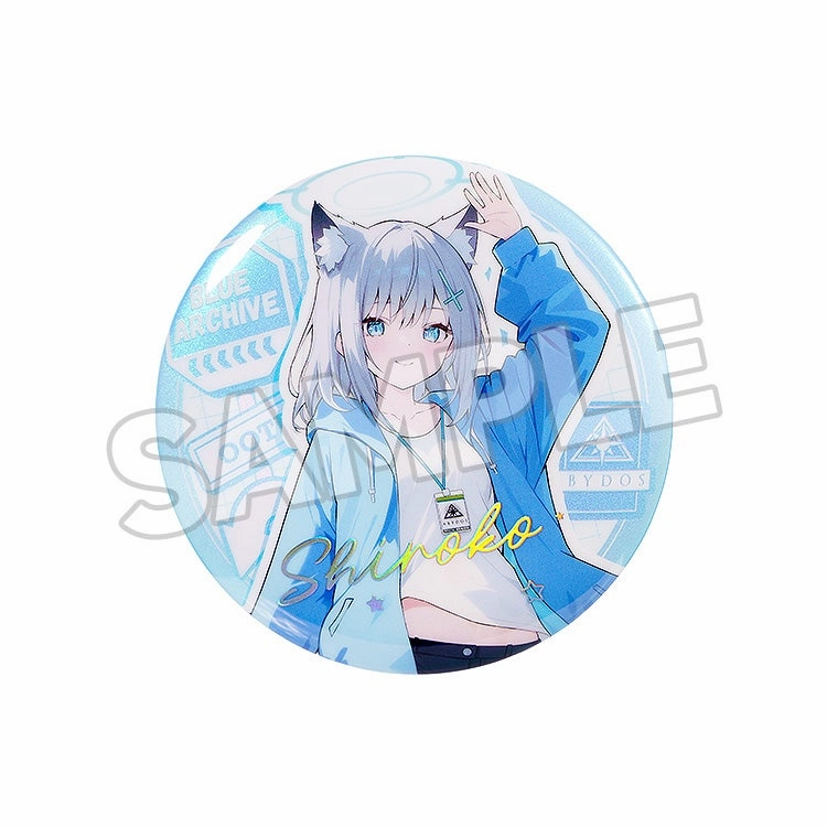 Blue Archive Holiday Saunter Series 75mm Badge (SHIROKO) Transforming Toy