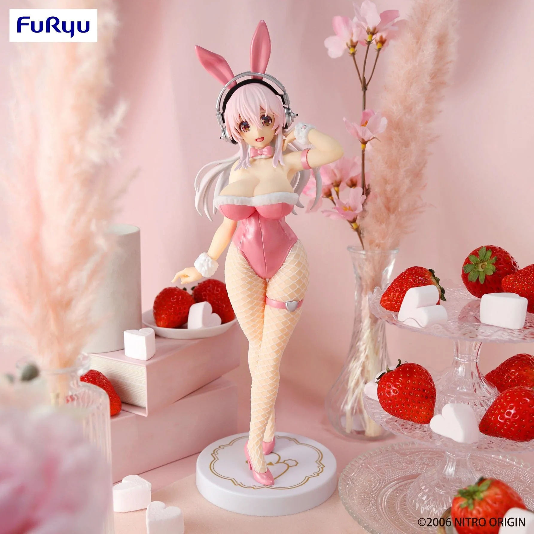 Display Piece BiCute Bunnies Figure - SUPER SONICO Pink ver