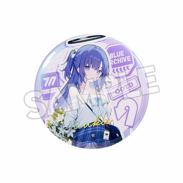 Robot Statue Blue Archive Holiday Saunter Series 75mm Badge (YUUKA)