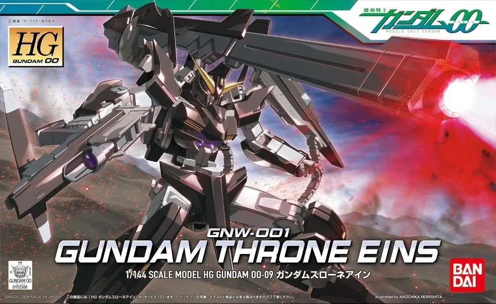 Classroom Decor Mathematical Model Gundam: Gundam Throne Eins HG Model