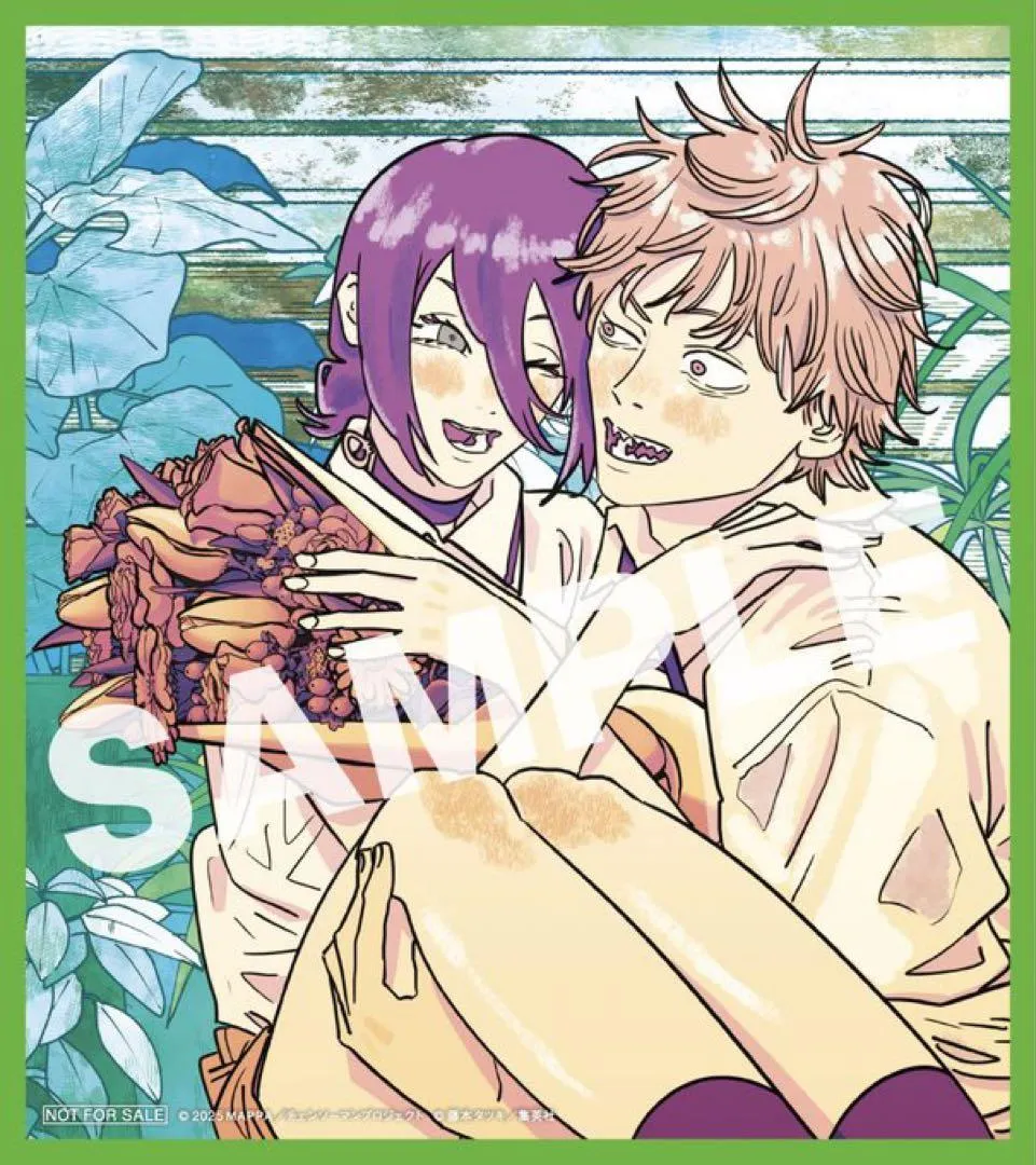 Chibi Hobby Chainsaw Man The Movie Reze Arc - Theater Shikishi