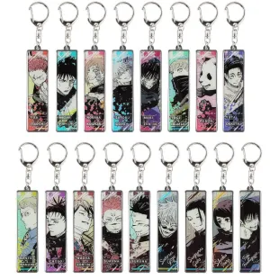 Universal Theme Beginner Friendly Jujutsu Kaisen Exhibition - Metal keychain collection (17 types in total/1 random type included)