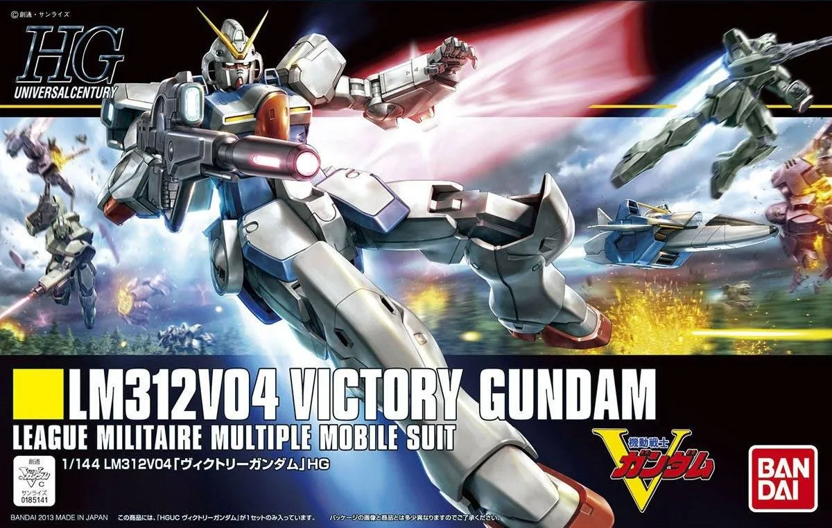 Multiple Accessories Gundam: Victory Gundam HG Model