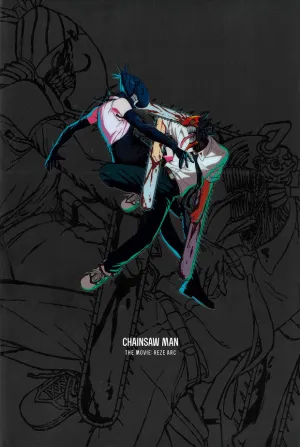 Chainsaw The Movie Man Reze Arc - Theater Pamphlet Articulated Model