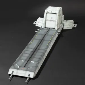 Realistic Model Series MOBILE SUIT GUNDAM ZZ ( 1/144 HG series ) Nahel Argama catapult deck Fantasy Showcase Serious Investor