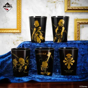 ICHIBAN KUJI KINGDOM HEARTS -LINKING HEARTS- F PRIZE - Design tumbler FULL SET 5 Pcs Formal Wear Starry Sky