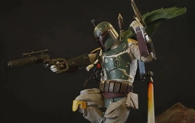Valentine Gift Star Wars BOBA FETT 1/4 Scale Statue