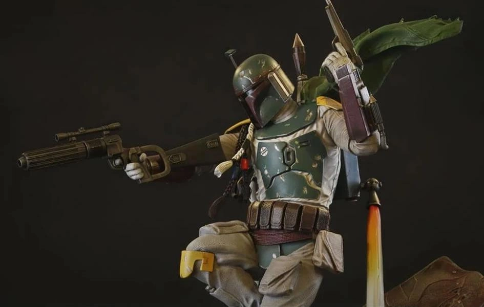 Valentine Gift Star Wars BOBA FETT 1/4 Scale Statue