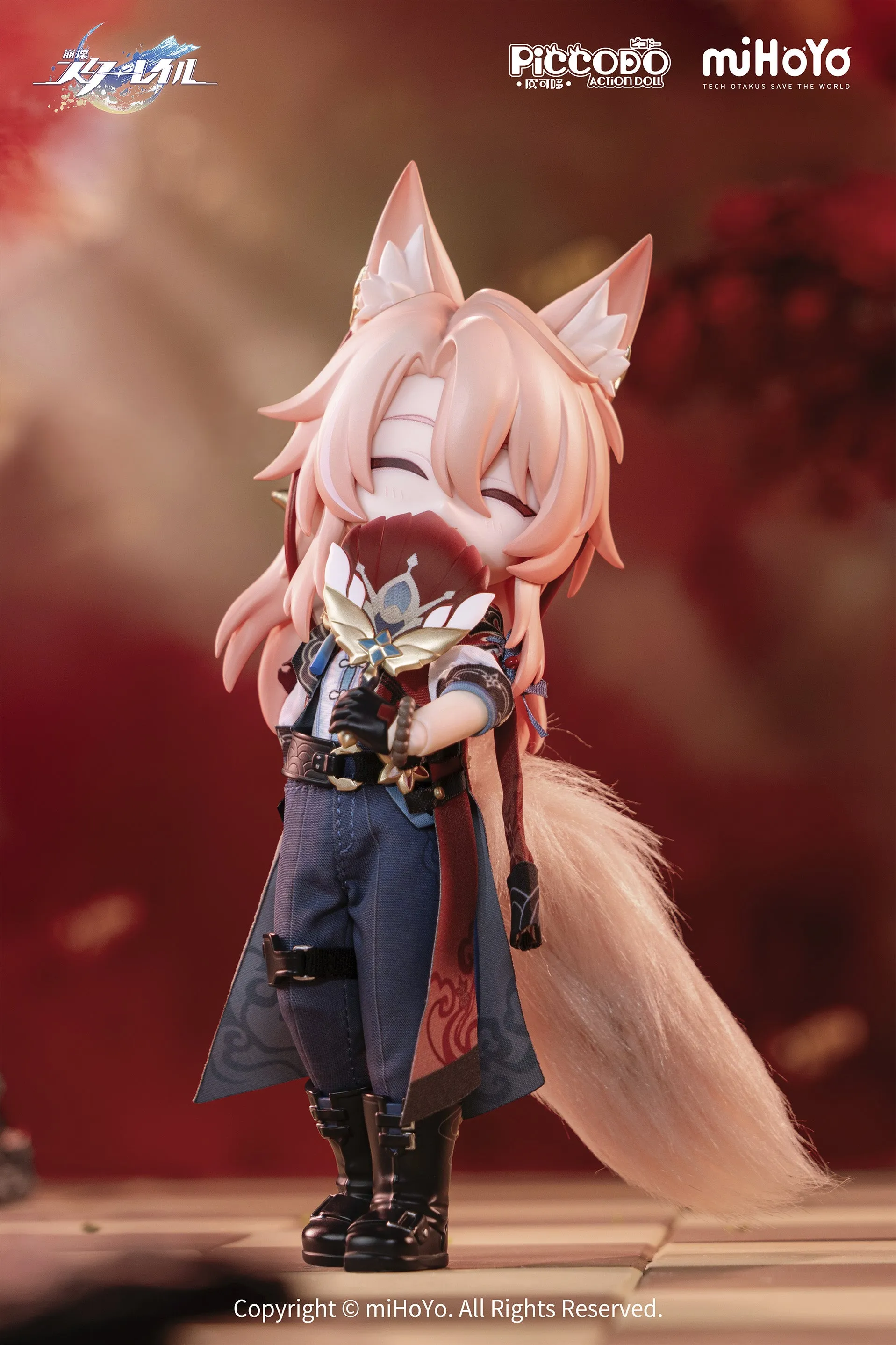 Coastal Decor Sports Player Honkai: Star Rail PICCODO ACTION DOLL X Collapse - Jiaoqiu Deformed Doll [Pre-Order Jun 2026]