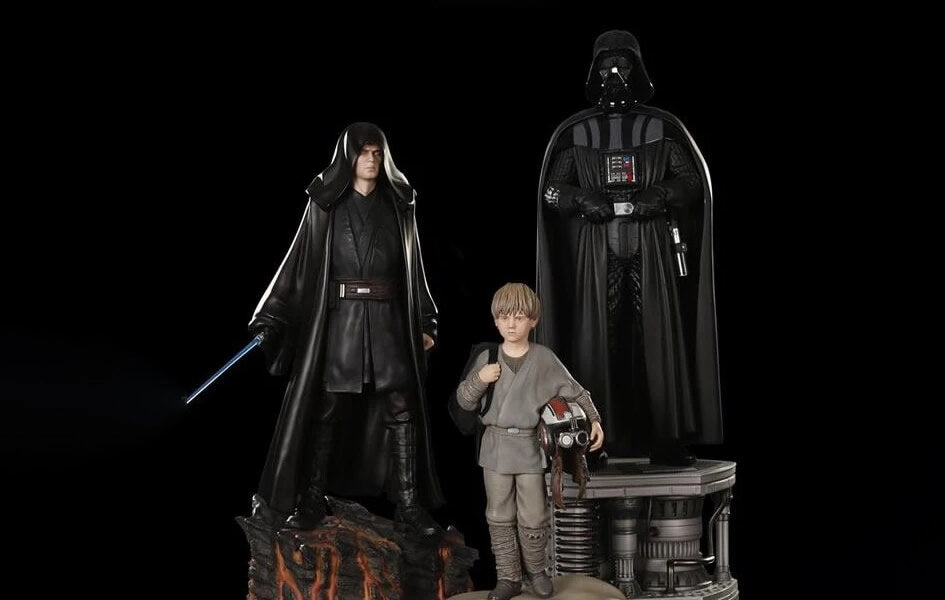 Darth Vader 1/4 Scale Premium Statue SET Religious Figure Series Set