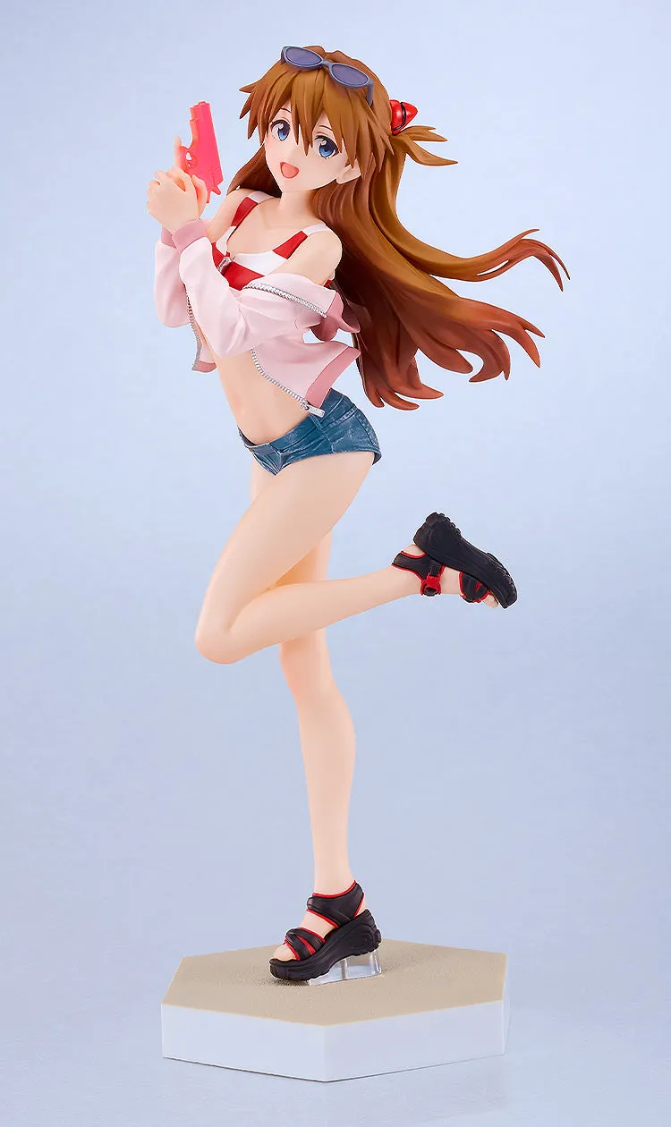 POP UP PARADE BEACH QUEENS Asuka Shikinami Langley L Size Vinyl Sculpture