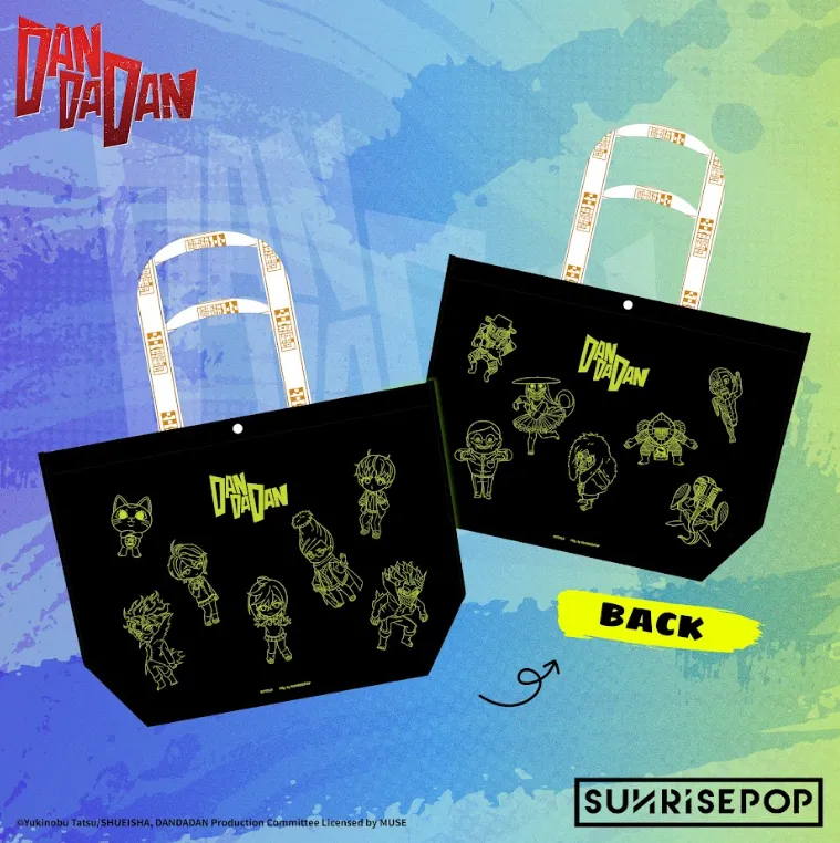 Ocean Animal DAN DA DAN Tote Bag DAN DA DAN