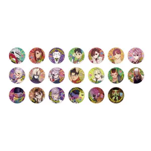 DanDaDan Exhibition - Character Badge Collection Complete Set of 20 Types Art Toy Tourist Memorabilia