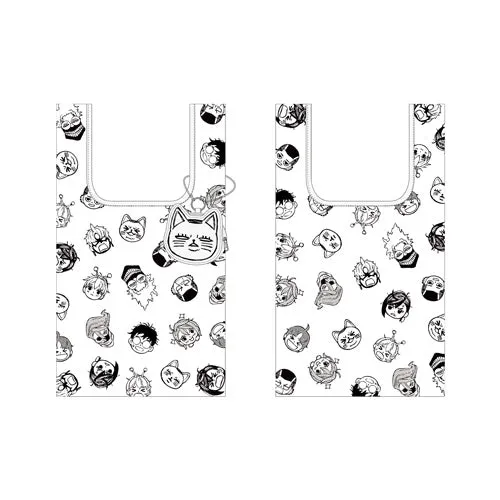 DanDaDan Exhibition - Eco Bag with Charm and Storage Pouch Competition Entry