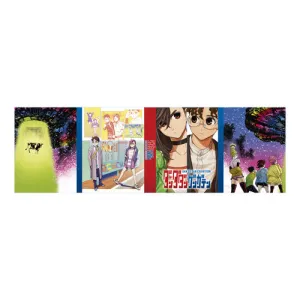 DanDaDan Exhibition - Flip Notepad Complete Set of 4 Types Fantasy Creature