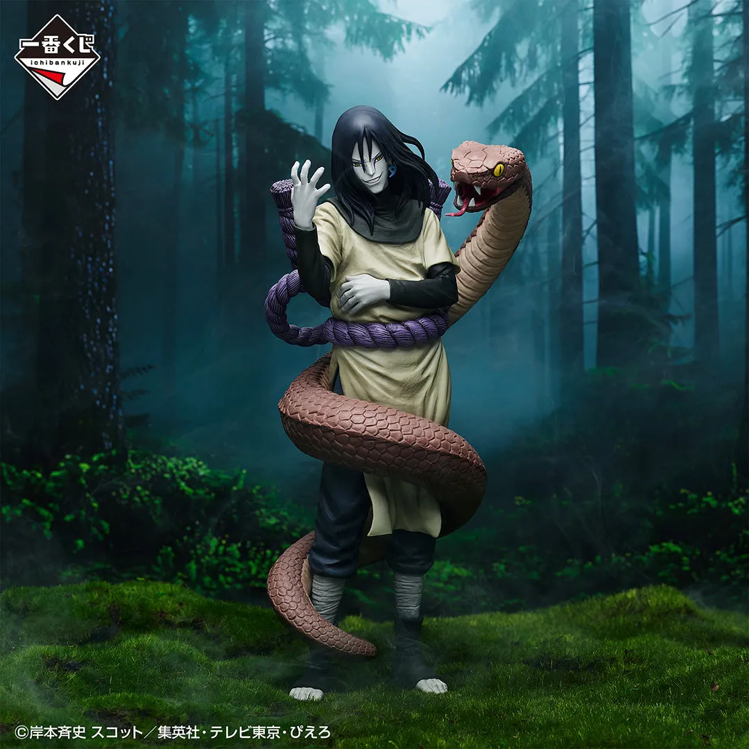 ICHIBAN KUJI NARUTO SHIPPUDEN - LEGENDARY THREE NINJAS - B PRIZE - OROCHIMARU MASTERLISE EMOVING Collector Display Model Kit