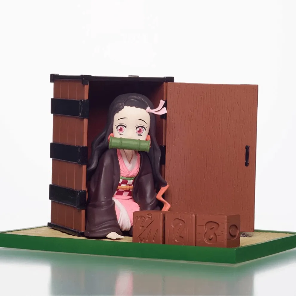 PVC Piece Demon Slayer : Kimetsu No Yaiba Nezuko 's Perpetual Calendar