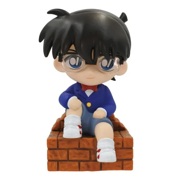 Detective Conan Soft Vinyl Time Series Coin Bank - Edogawa Conan Sports Figure Patio Decor