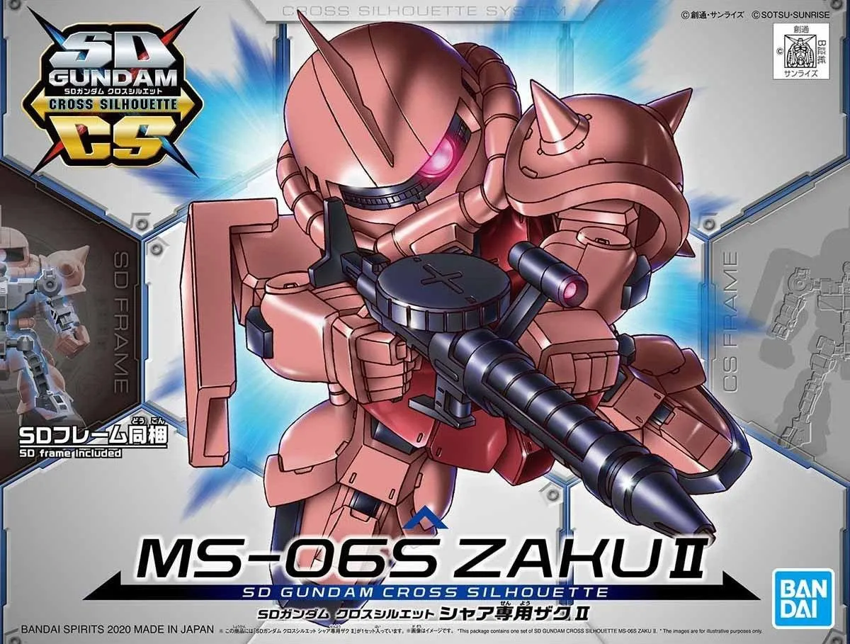 Mainstream Appeal Game Room Gundam: MS-06S Zaku II SDCS Model