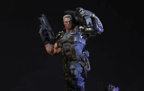 Cable 1/4 Scale Statue STGCC Exclusive (DISPLAYED) Epoxy Resin Character Figure