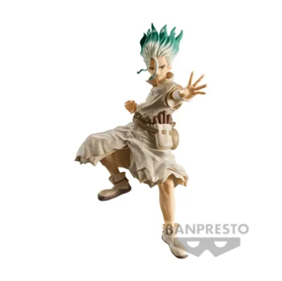 DR STONE FIGURE OF STONE WORLD SENKU ISHIGAMI ?? Independent Artist Man Cave