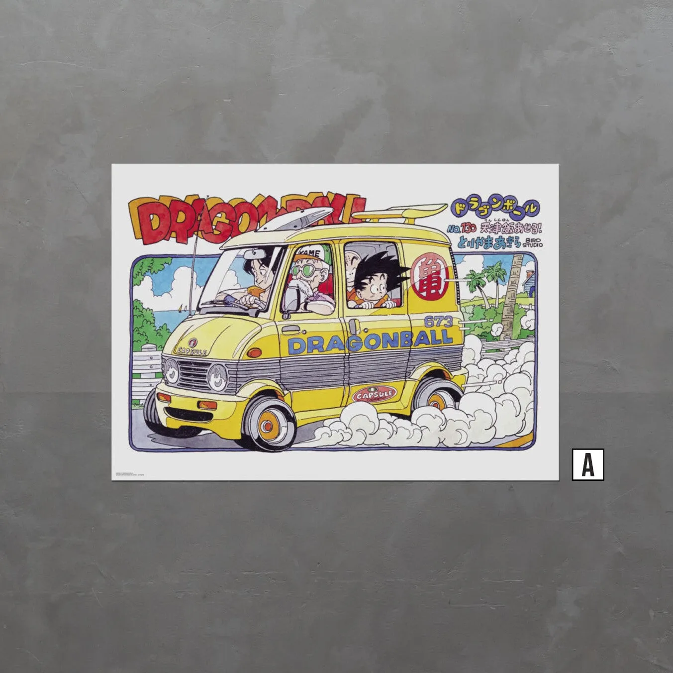 Cryptid Model Gift Idea DRAGON BALL 40TH ANNIVERSARY Official Big Poster A