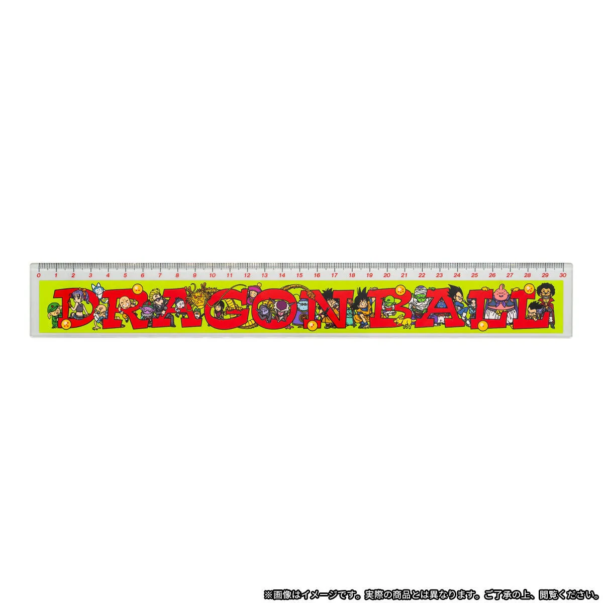DRAGON BALL DAIMATSURI Ruler - green C Action Display