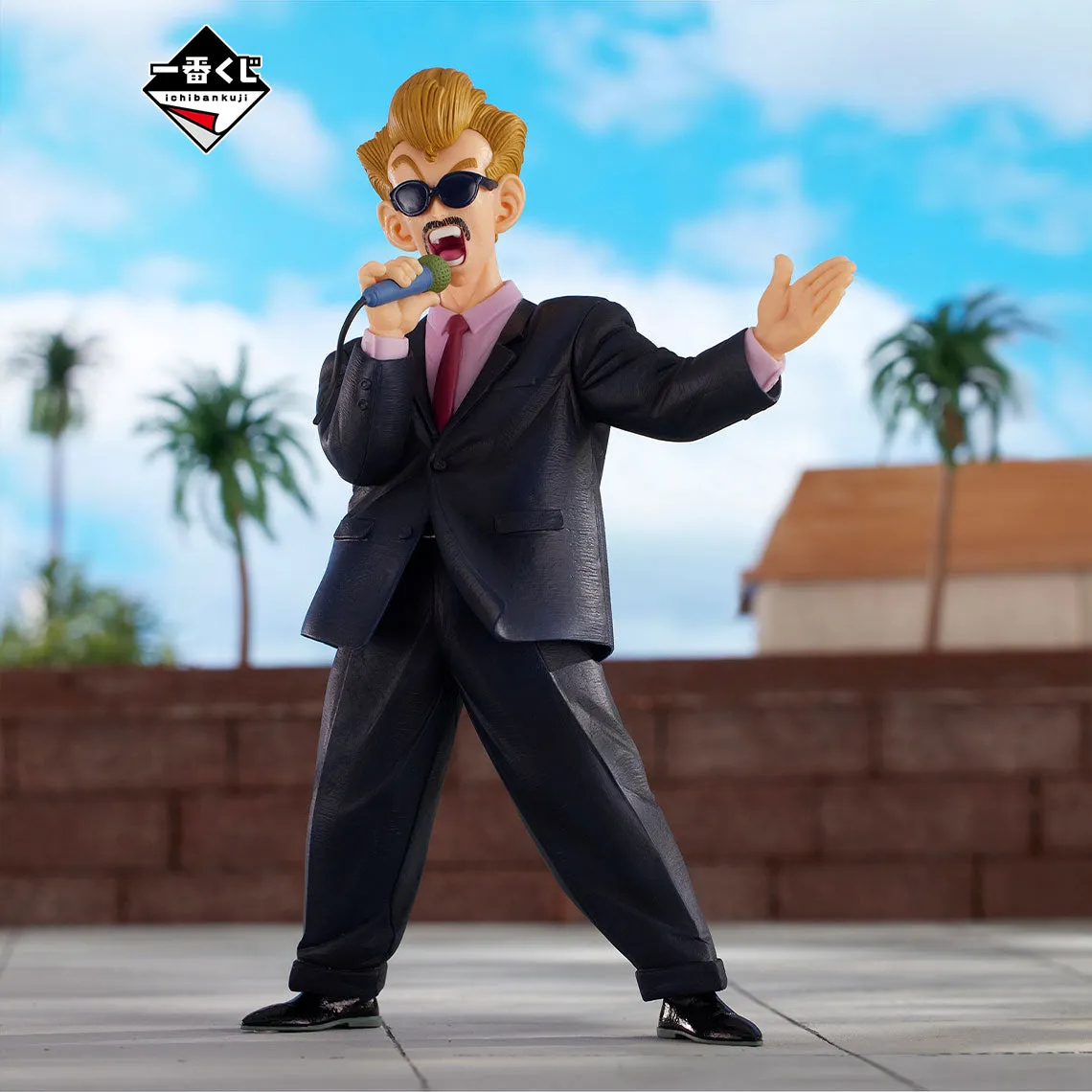 DRAGON BALL FIGURE ICHIBAN KUJI - EX FIERCE BATTLE!! TENKAICHI BUDOKAI - D PRIZE - ANNOUNCER MASTERLISE Designer Unit