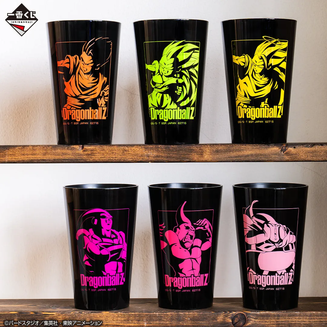 DRAGON BALL ICHIBAN KUJI CLASH!! BATTLE FOR THE UNIVERSE - PRIZE G - TUMBLER - FULL SET 6 Pcs Art Item Ocean Animal