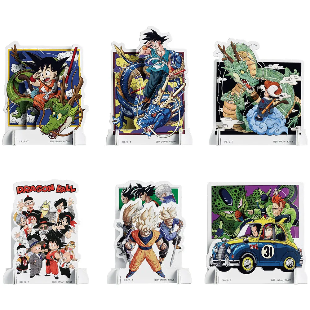 Limited Collection Folk Tale DRAGON BALL ICHIBAN KUJI VS OMNIBUS BEAST - PRIZE H - VISUAL STAND FULL SET