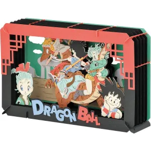 Dragon Ball PAPER THEATER / Goku and Bulma's Adventure PT-L09X Designer Sculpture Collectible Figure