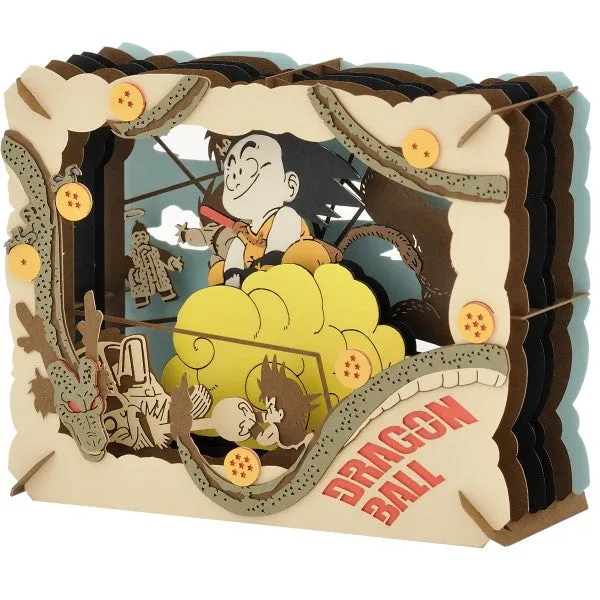 Dragon Ball PAPER THEATER / Young Son Goku PT-099X Spacecraft Model Action Collectible