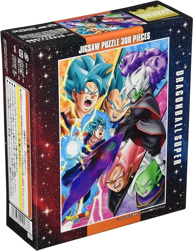 Superhero Hobby Birthday gift Dragon Ball  Super - 300 Piece Jigsaw Puzzle - Absolute God VS Super Saiyan Blue Vegito