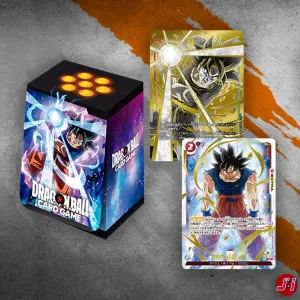 DRAGON BALL SUPER CARD GAME FUSION WORLD - Official Card Case 01 - Son Goku PVC Decor Transforming Toy