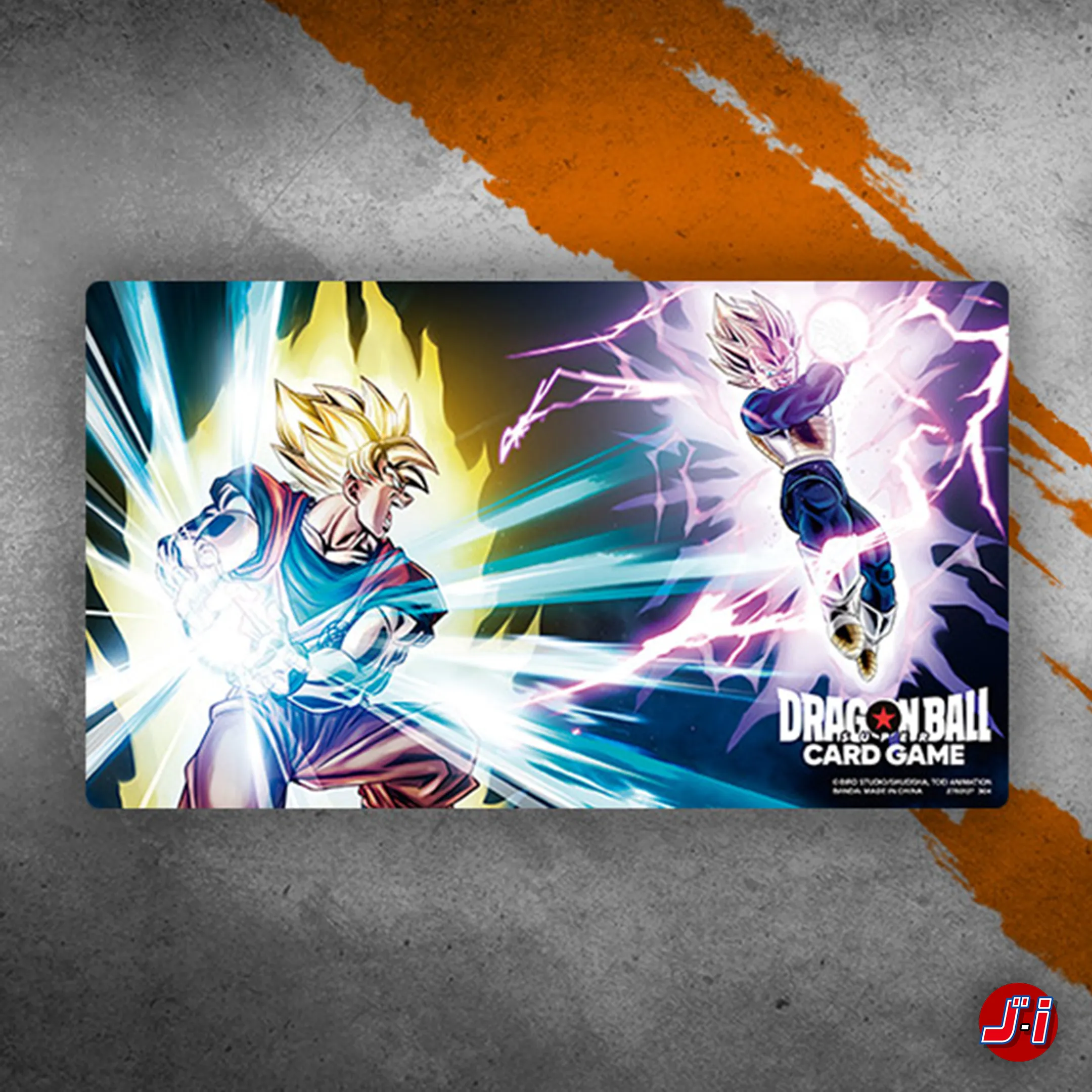 Art Item Superhero Showcase DRAGON BALL SUPER CARD GAME FUSION WORLD - Official Playmat 01 - Son Goku VS Vegeta