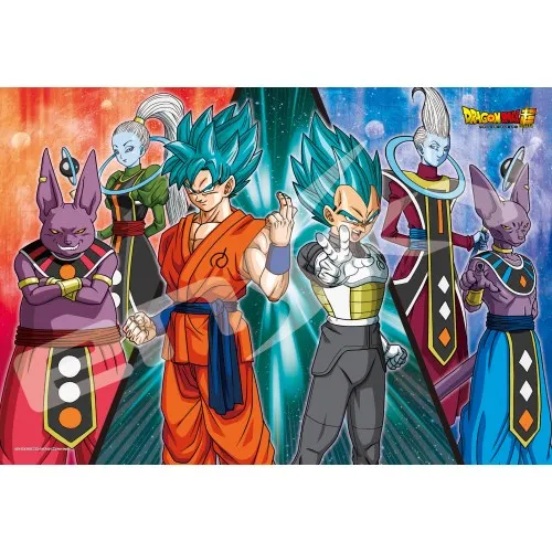 Dragon Ball Super Jigsaw Puzzle 108 Large Pieces [Battle for the Universe] 108-L552 Grand Prize Miniature Model