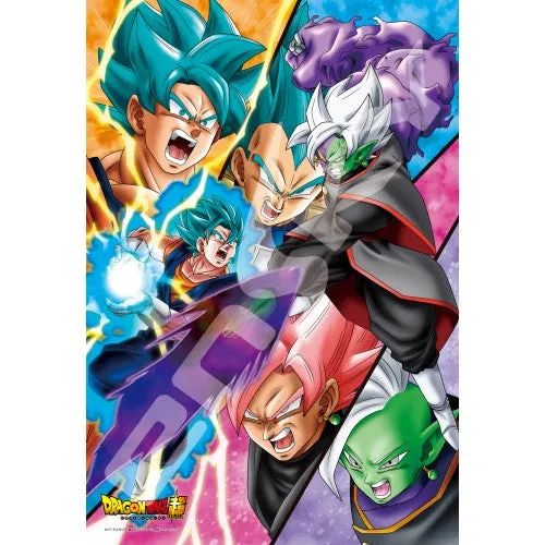 Dragon Ball Super Jigsaw Puzzle 300 Pieces [Absolute God VS Super Saiyan Blue Vegito] 300-1176 Gothic style Cute Mascot