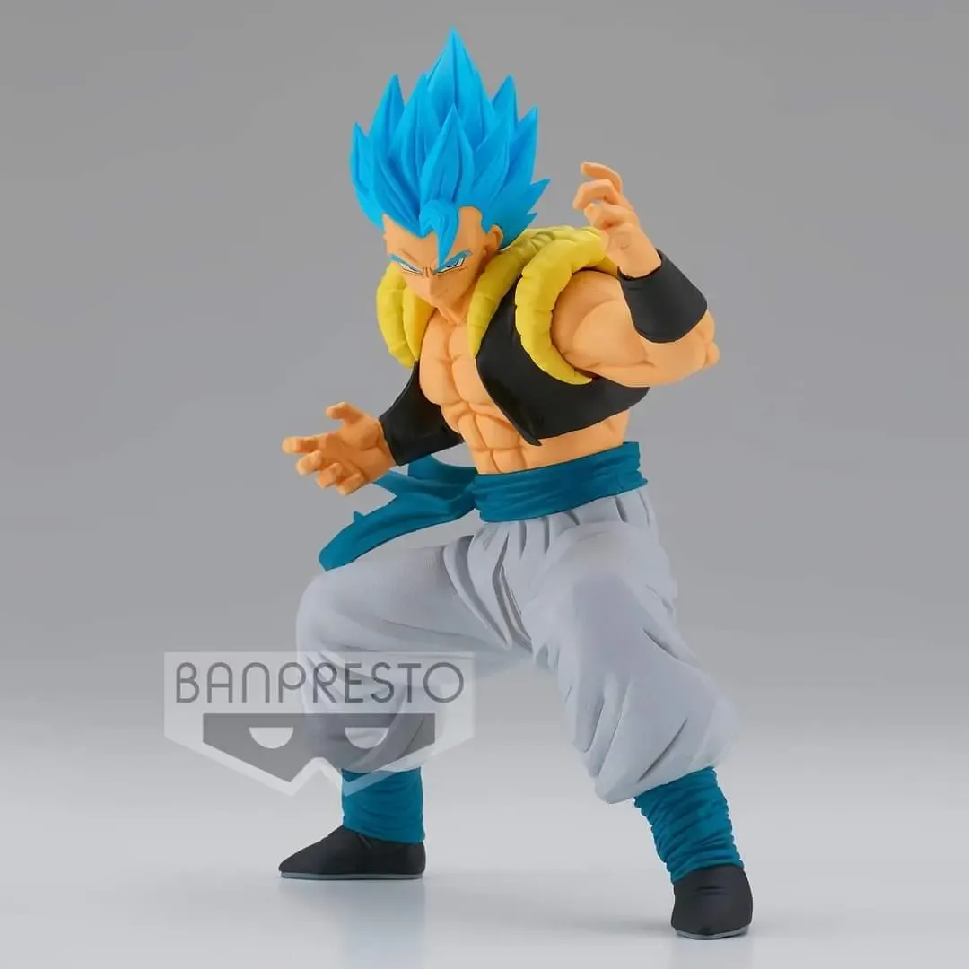 DRAGON BALL SUPER SOLID EDGE WORKS -THE BATTLE- 7 SUPER SAIYAN GOD SUPER SAIYAN GOGETA Silicone Model Silver Coated
